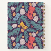 Carnet Recette Noël Stocking Motif Holiday Recette (Dos)