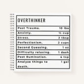 Carnet Recette Overthinker (Devant)
