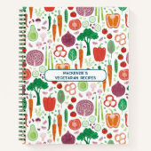 Carnet Recette personnalisée de légumes (Devant)