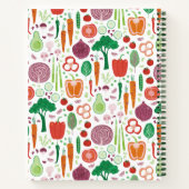 Carnet Recette personnalisée de légumes (Dos)