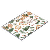 Carnet Recette personnalisée des cookies de Noël (Côté gauche)