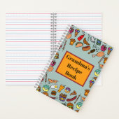 Carnet Recette personnalisée Écrivez vos propres recettes (À l'intérieur)