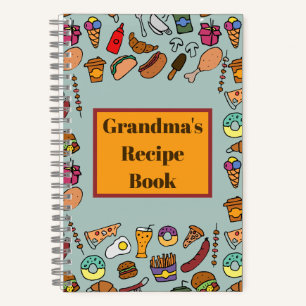 Carnet Recette personnalisée Écrivez vos propres recettes