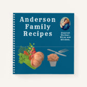 Carnet Recette personnalisée et personnalisable (Devant)
