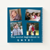 Carnet Recette personnalisée et personnalisable (Dos)