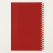 Carnet Recette personnalisée Fabriquée avec amour (Verso)