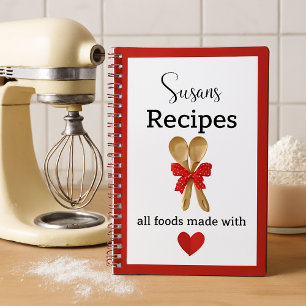Carnet Recette Personnalisée Faite avec Amour