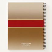 Carnet Recette personnalisée Favoris de famille (Dos)