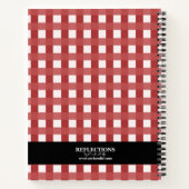 Carnet Recette personnalisée Vintage moderne (Dos)