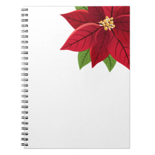Carnet Recette Poinsettia de Noël