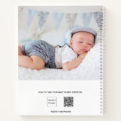 Carnet Recette repas bébé nom photo (Dos)