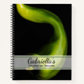 Carnet Recette végétarienne poivre vert (Devant)