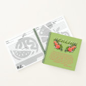 Carnet Recette Verse de guérison (Intérieur)