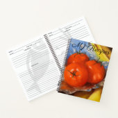 Carnet Recette vide tomates (Intérieur)