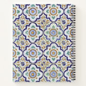 Carnet Recette vintage de Monogramme ornemental Botanique (Dos)