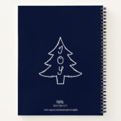 Carnet Recettes de biscuits italiens de Noël de Nonni (Dos)