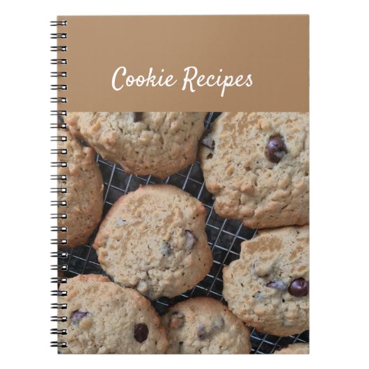 Carnet Recettes de biscuits préférées (Devant)