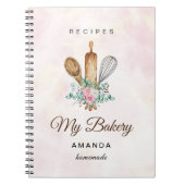 Carnet Recettes de boulangerie (Devant)