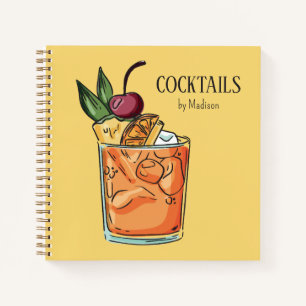 Carnet Recettes de cocktails personnalisées
