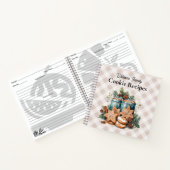 Carnet Recettes de cookies familiales personnalisées avec (Intérieur)