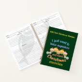 Carnet Recettes de cuisson de Noël (Intérieur)