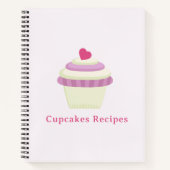 Carnet recettes de cupcakes (Devant)