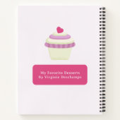 Carnet recettes de cupcakes (Dos)