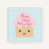 Carnet Recettes de dessert Kawaii Cupcake (Devant)