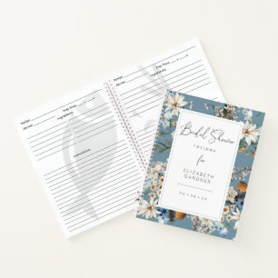 Carnet Recettes de Fêtes des mariées de marguerites Fleur