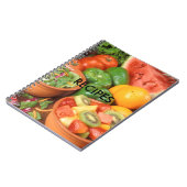 Carnet Recettes de fruits et légumes (Côté gauche)