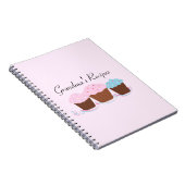 Carnet Recettes de grand-mère - Cupcakes glacés (Côté Droit)