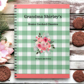 Carnet Recettes de grand-mère maison de campagne à carrea