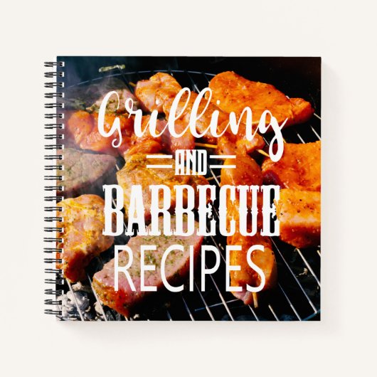 Carnet Recettes de grillades et barbecue (Devant)