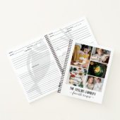 Carnet Recettes de la famille Collage de photos (Intérieur)