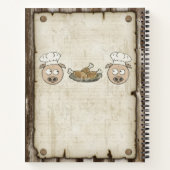 Carnet Recettes de la famille du chef de porc (Dos)