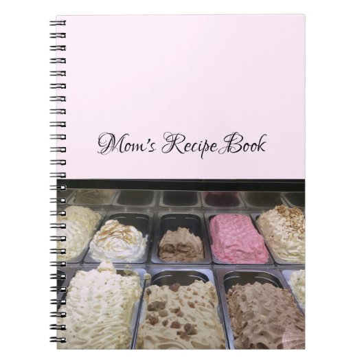 Carnet Recettes de mamans de gelato (Devant)
