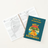Carnet Recettes de Noël Mele Kalikimaka (Intérieur)