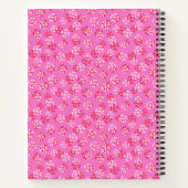 Carnet Recettes de Noël personnalisées Rose Rouge (Dos)