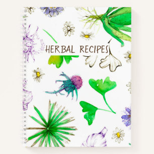 Carnet Recettes de plantes médicinales Herbes de chardon 