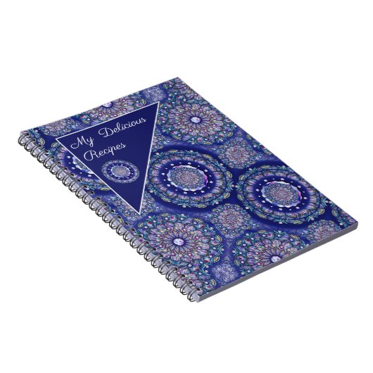 Carnet Recettes de Rosace bleue (Côté Droit)