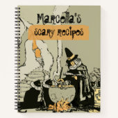 Carnet Recettes d'horreur Halloween (Devant)