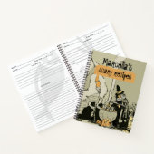 Carnet Recettes d'horreur Halloween (Intérieur)