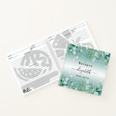 Carnet Recettes eucalyptus vert nom de la forêt (Intérieur)