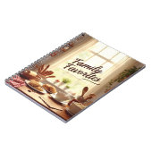 Carnet Recettes familiales (Côté gauche)
