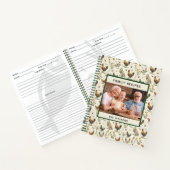 Carnet recettes familiales photo ferme coosters poules (Intérieur)