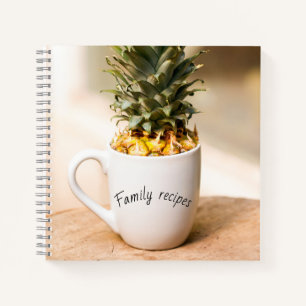 Carnet Recettes famille Spiral Notebook