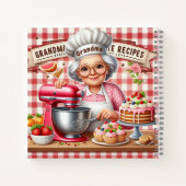 Carnet Recettes favorites de grand-mère (Dos)