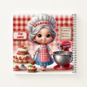 Carnet Recettes favorites de grand-mère (Dos)