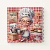 Carnet Recettes favorites de grand-mère (Dos)