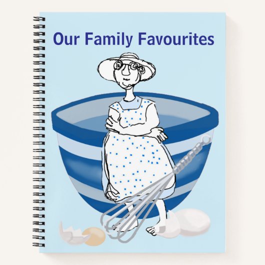 Carnet Recettes favorites de la famille (Devant)